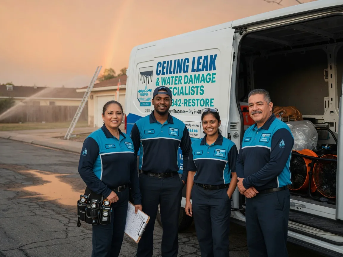 Ceiling Leak Cleanup company in Bat Cave, NC